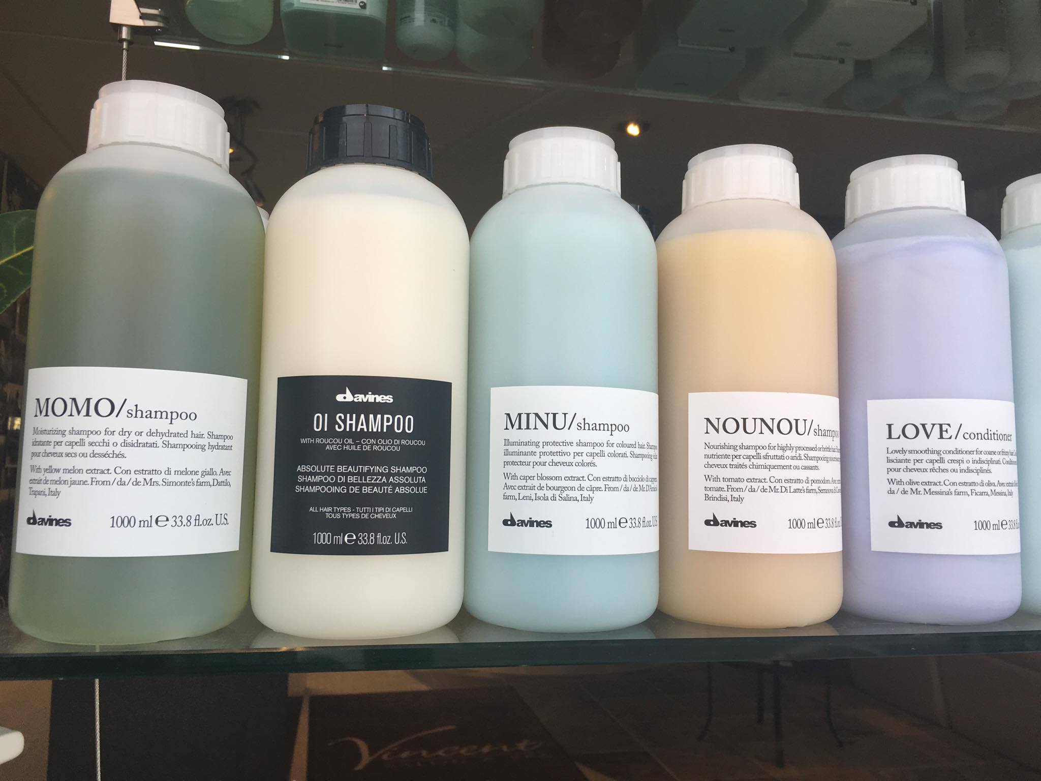 Davines litres are back. 
